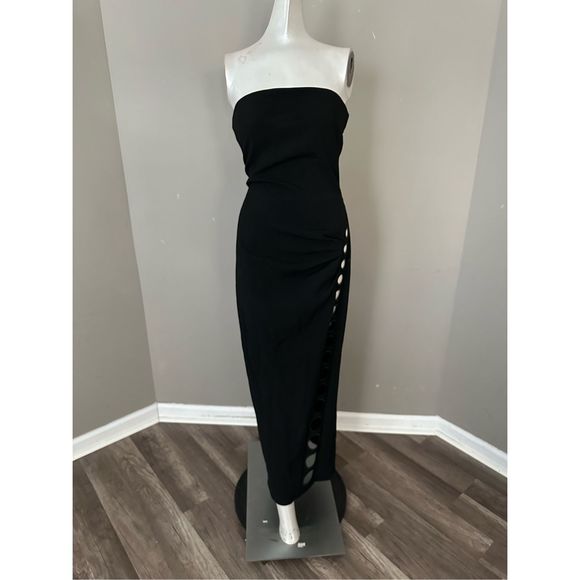 NWT Cult Gaia Capri Strapless Cut-Out Dress Size 12 $858 - Picture 3 of 6